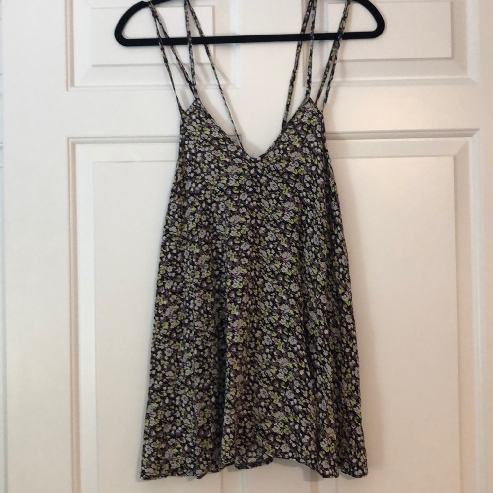 American Eagle strappy floral dress
